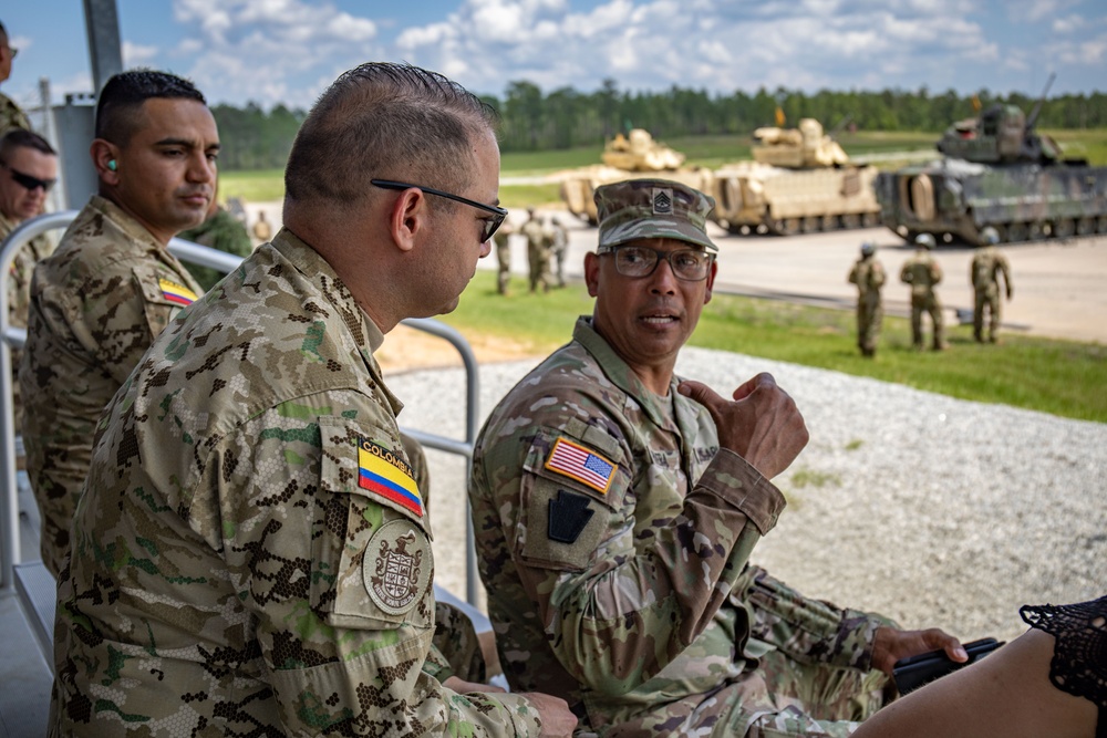 PISAJ-20 observe OSUT live-fire training