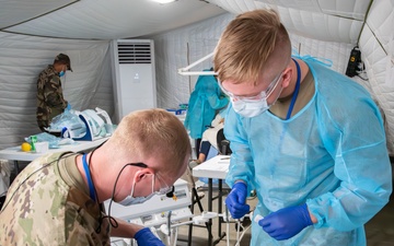 Utah Air National Guard delivers essential dental care during African Lion 2025