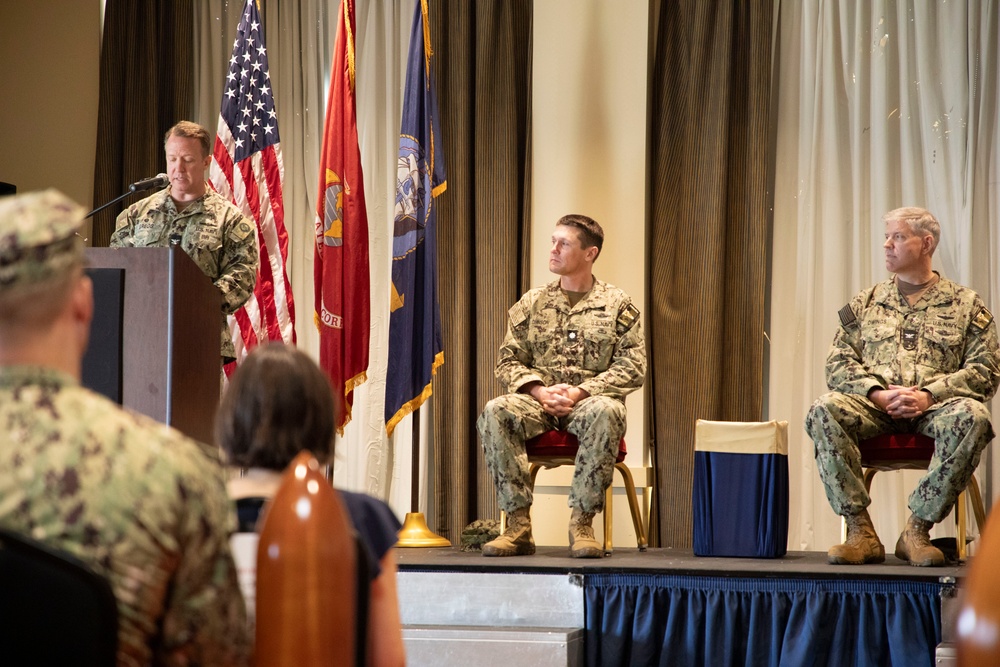 NEPMU 2 Change of Command Ceremony