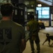 U.S. Marine Police Officers engage in a Narcotics Detection Validation Exercise