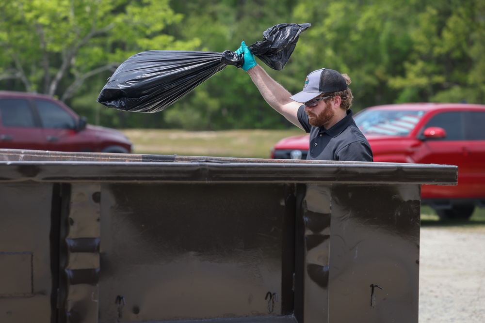 Environmental Management Division Earth Day Clean Up 2025