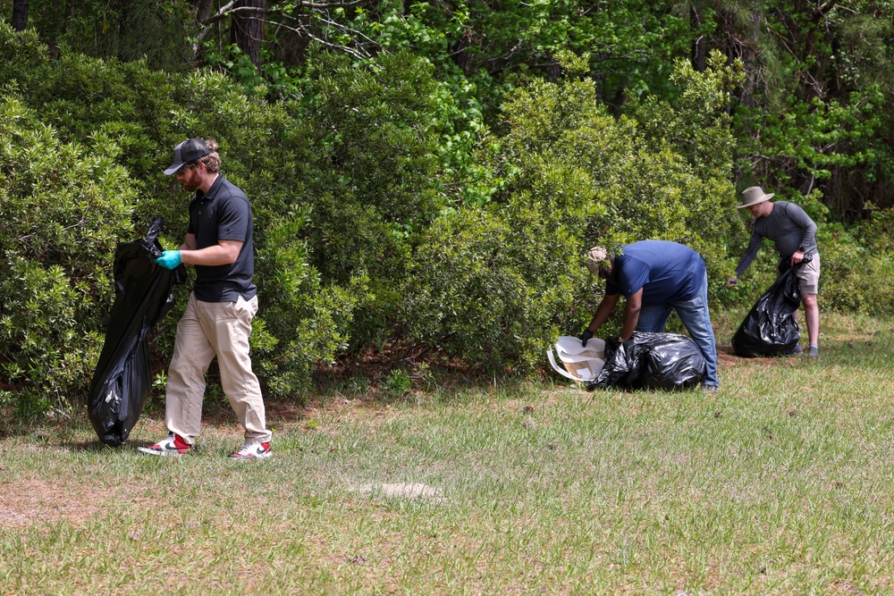 Environmental Management Division Earth Day Clean Up 2025