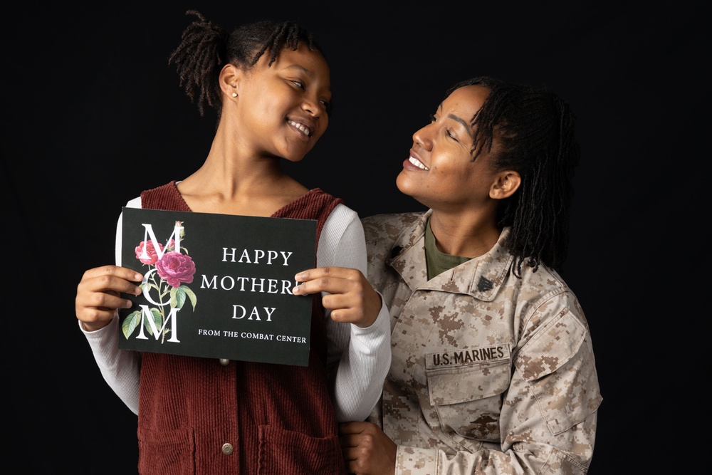 Active-duty mothers celebrate Mother's Day at The Combat Center