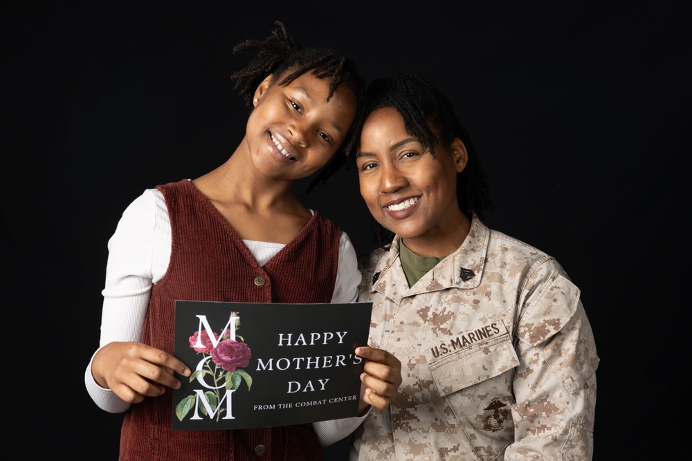 Active-duty mothers celebrate Mother's Day at The Combat Center