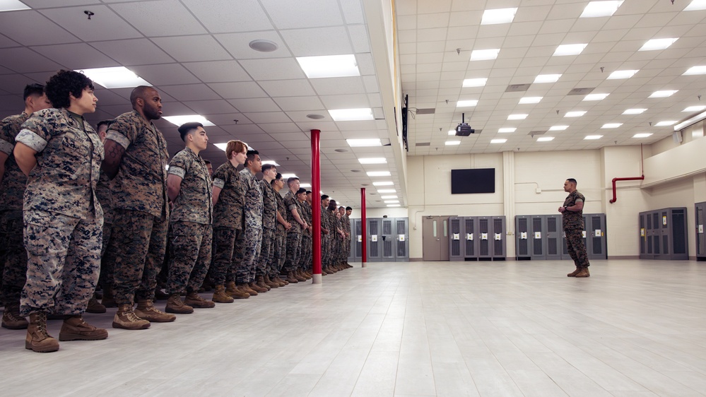 SgtMaj. Luis M. Quinones Promotion