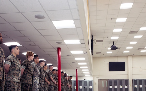 SgtMaj. Luis M. Quinones Promotion