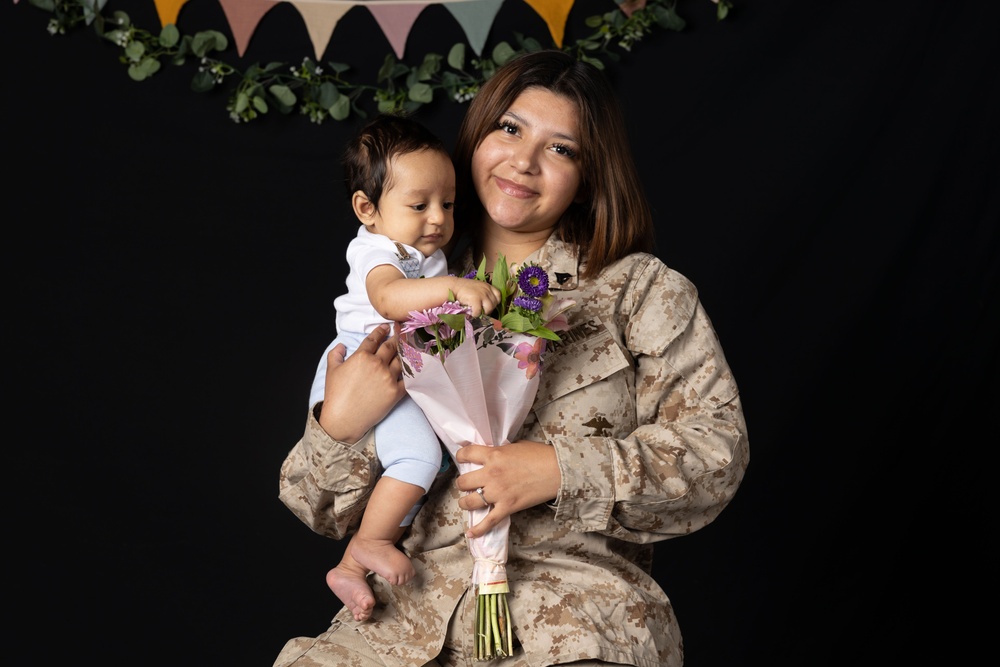Active-duty mothers celebrate Mother's Day at The Combat Center