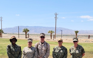 NMRTC Twentynine Palms highlights Navy Medicine careers at local MOS Expo