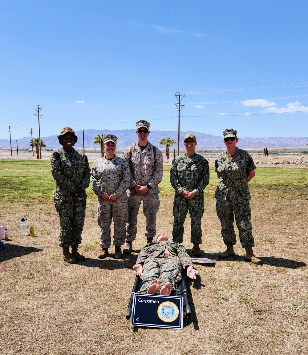 NMRTC Twentynine Palms highlights Navy Medicine careers at local MOS Expo