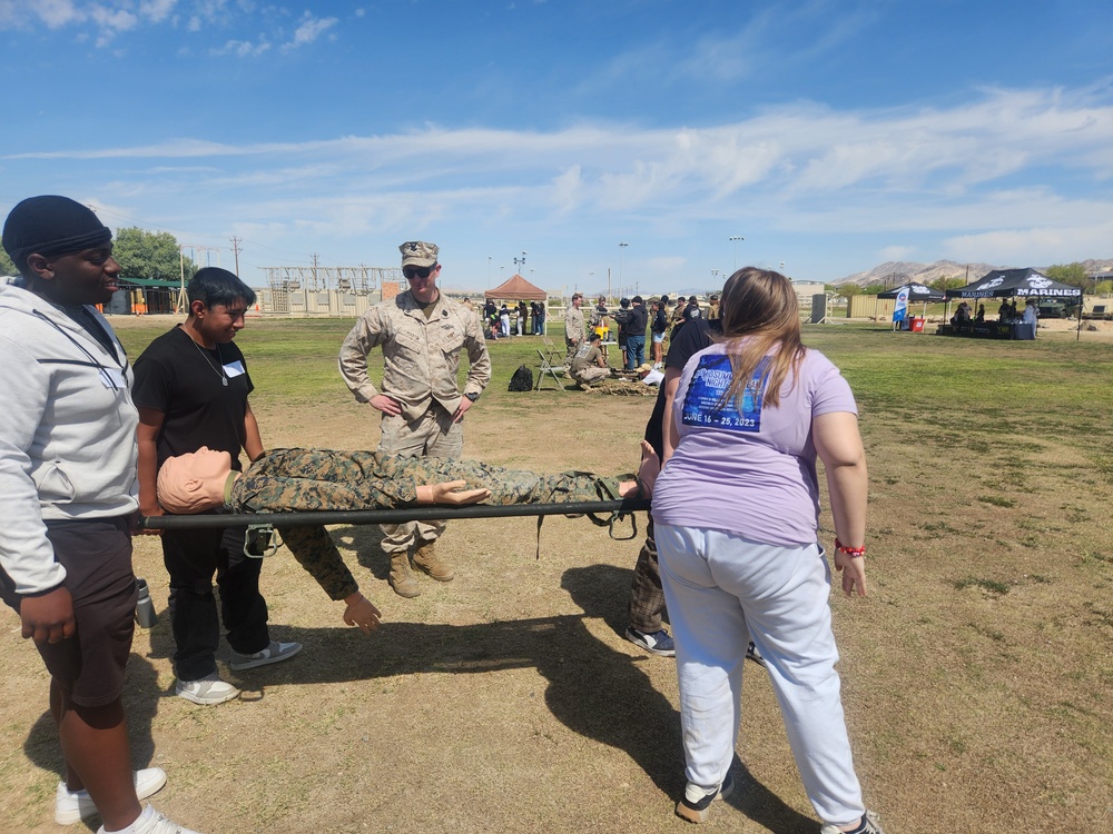 NMRTC Twentynine Palms highlights Navy Medicine careers at local MOS Expo