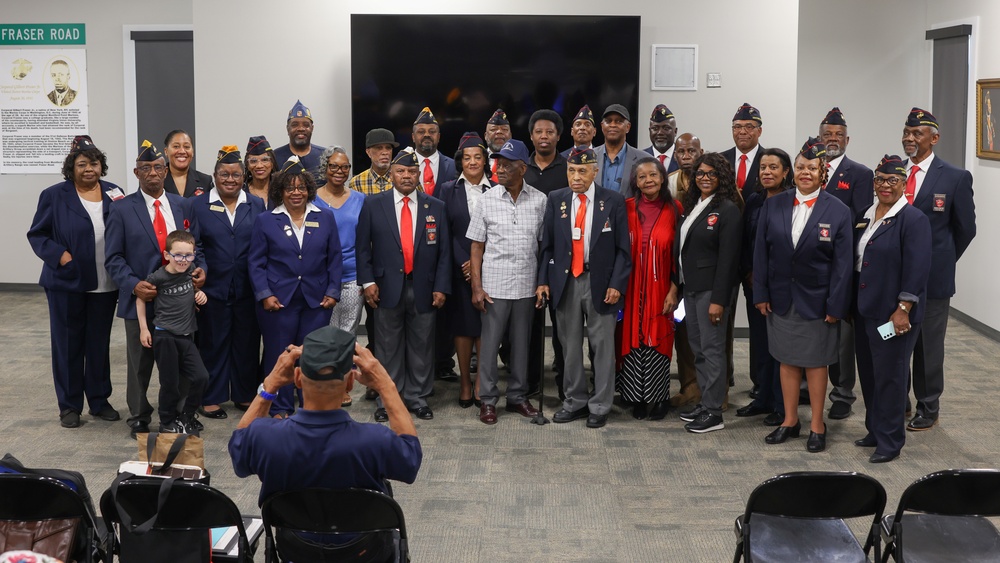Montford Point Marine celebrates his 100th birthday at Camp Lejeune