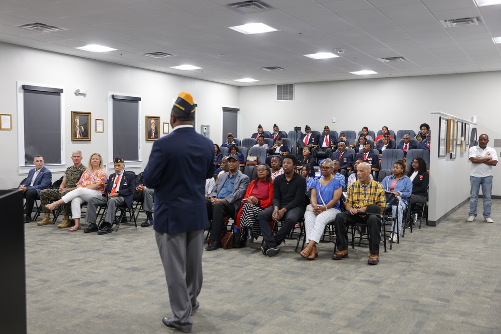 Montford Point Marine celebrates his 100th birthday at Camp Lejeune