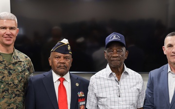 Montford Point Marine celebrates his 100th birthday at Camp Lejeune