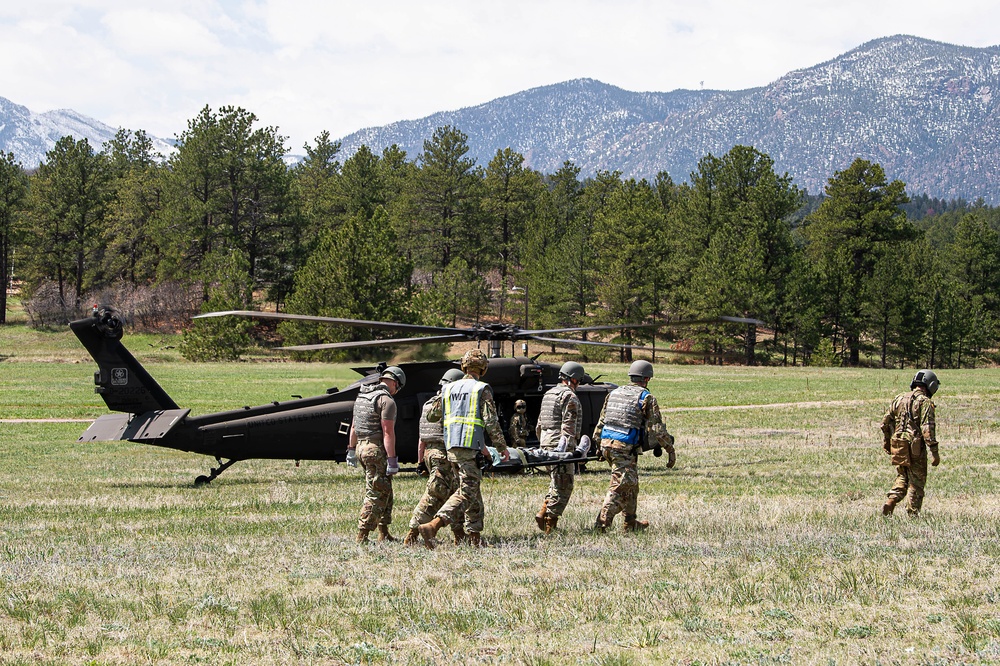 Exercise Mountain Medic at the U.S. Air Force Academy