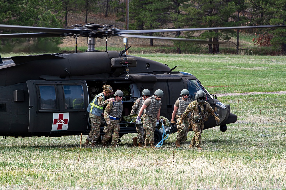 Exercise Mountain Medic at the U.S. Air Force Academy