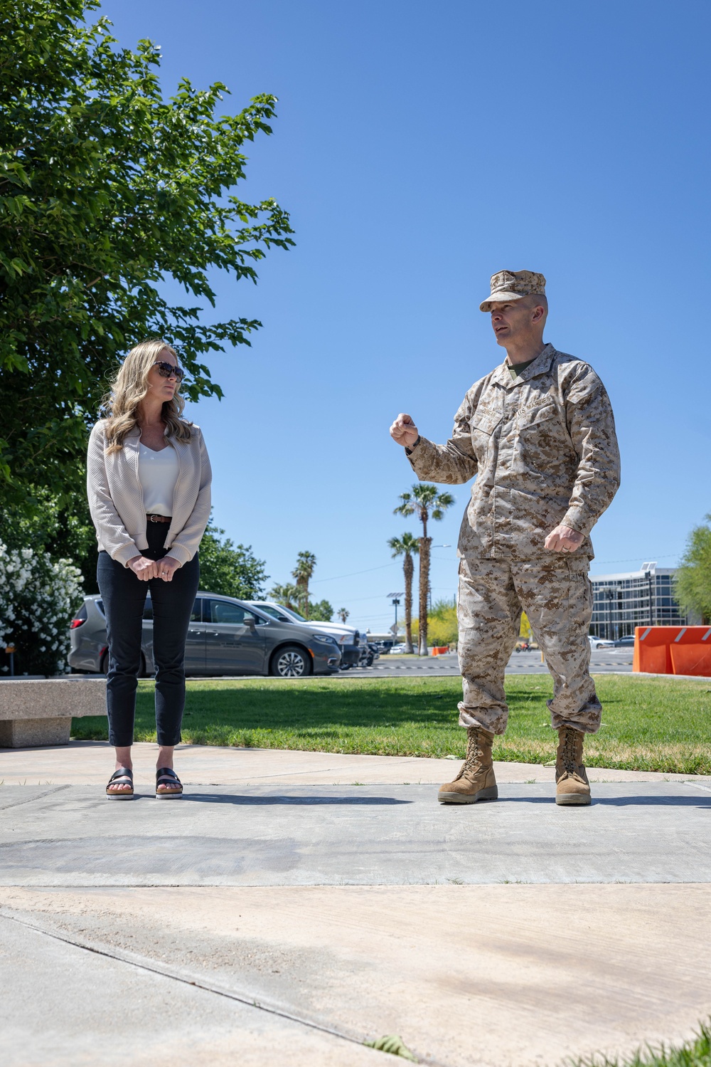 Nicole Hitch named TECOM Junior Civilian of the Year at the Combat Center