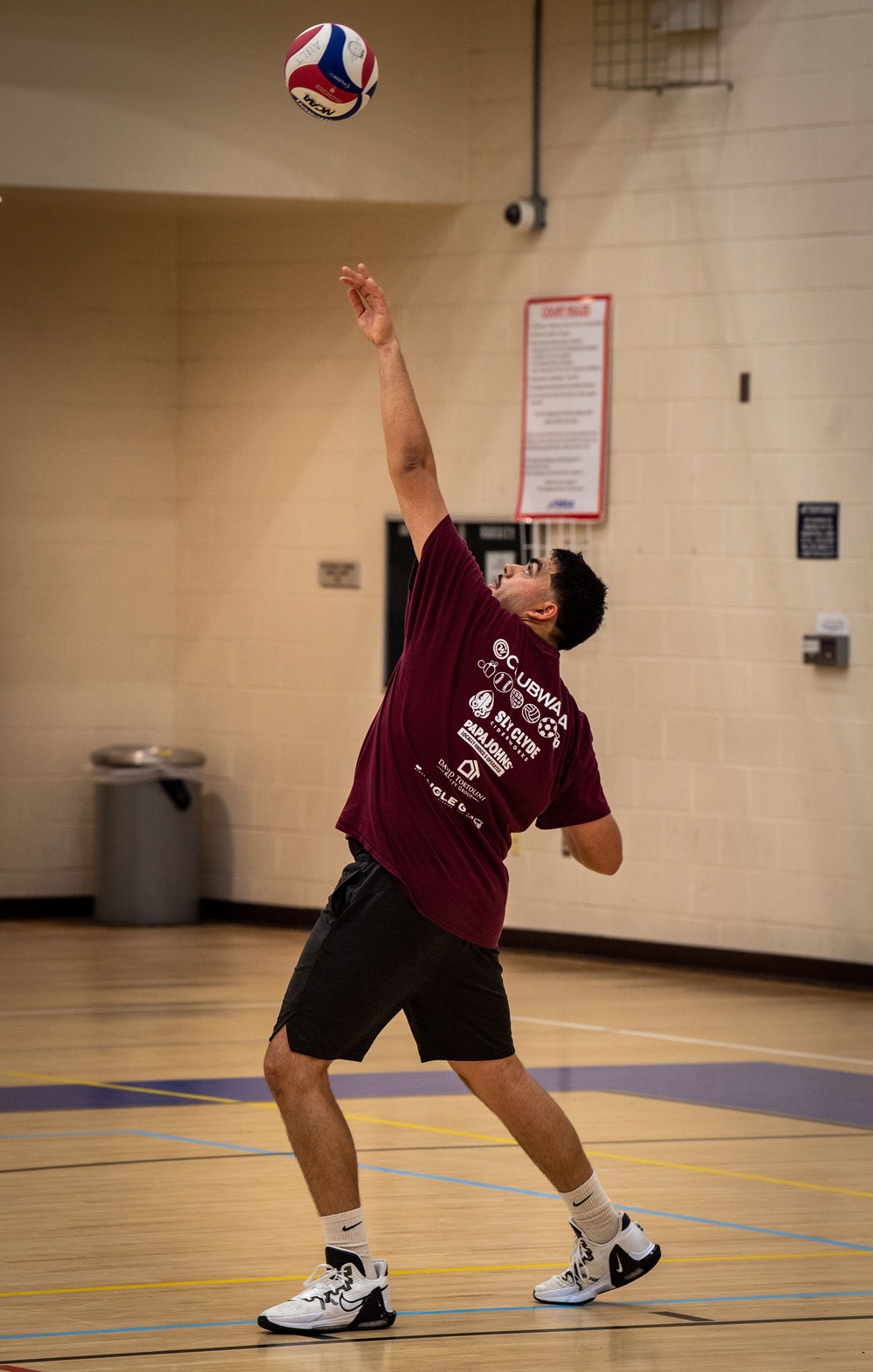 USS John C. Stennis (CVN 74) Sailors Participate in Volleyball Tournament