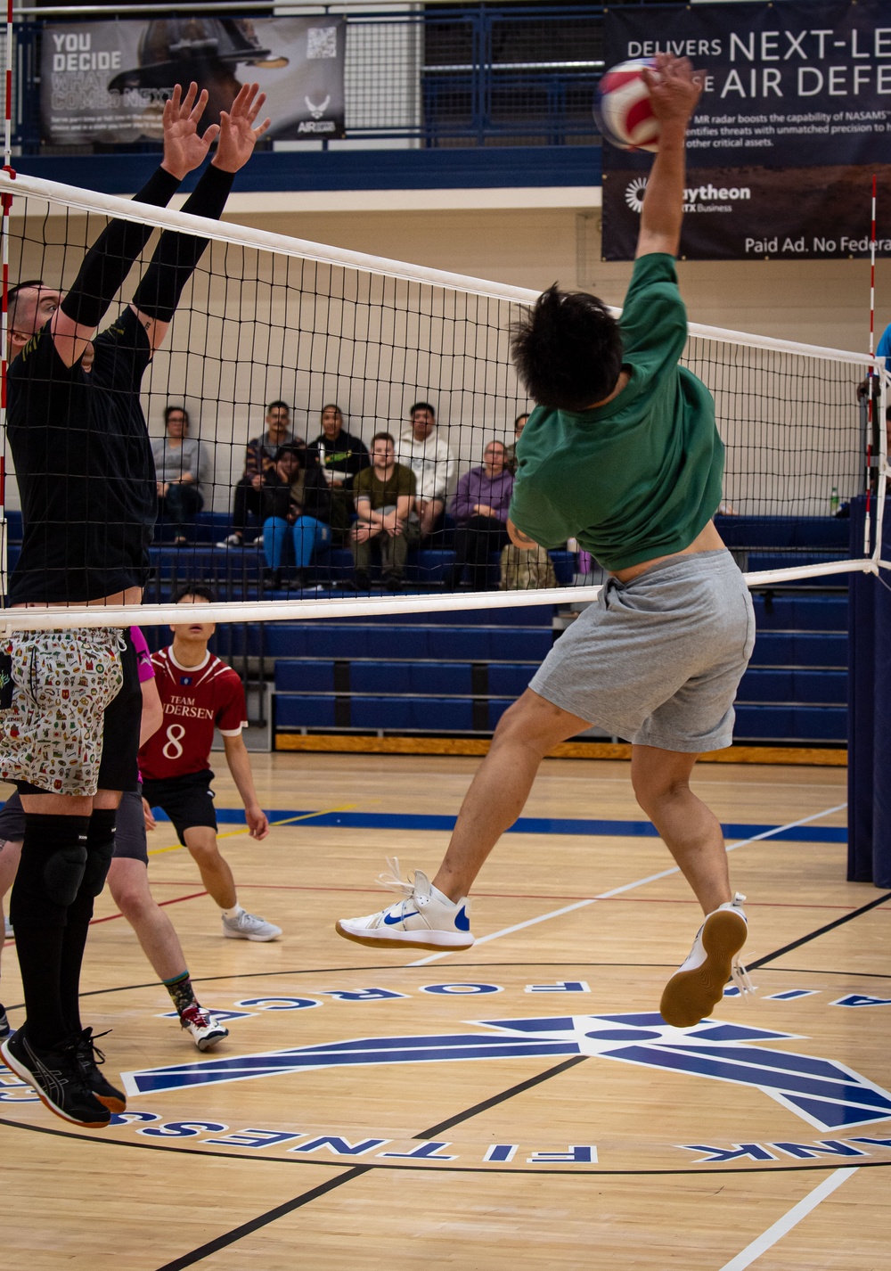 USS John C. Stennis (CVN 74) Sailors Participate in Volleyball Tournament