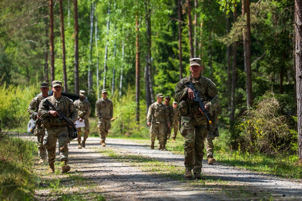 V Corps Best Squad Competition Day 3: CBRN Lanes
