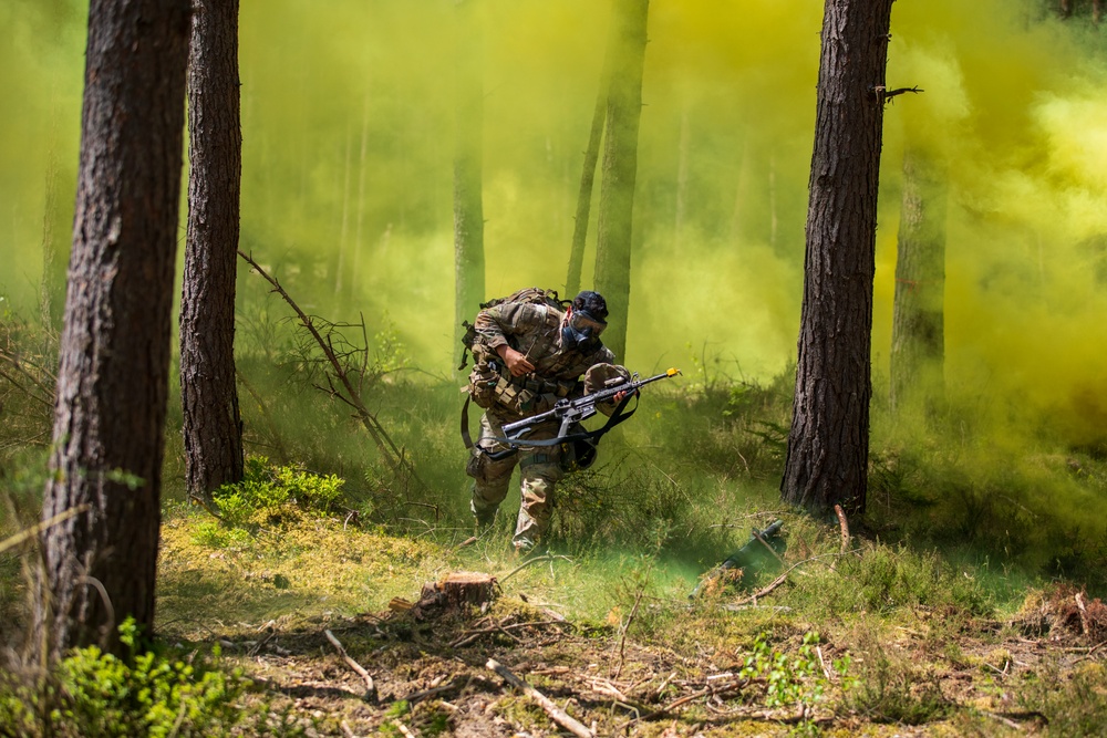 V Corps Best Squad Competition Day 3: CBRN Lanes