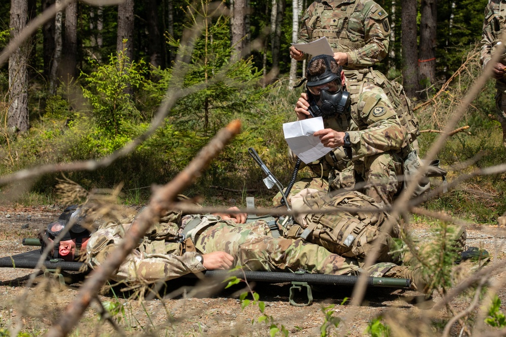 V Corps Best Squad Competition Day 3: CBRN Lanes