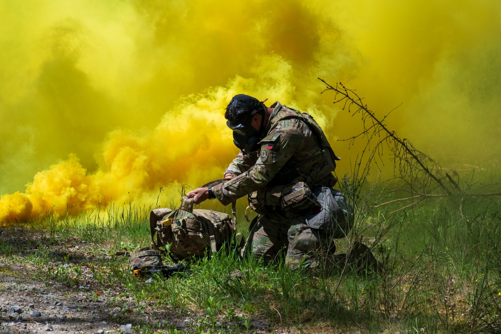 V Corps Best Squad Competition Day 3: CBRN Lanes