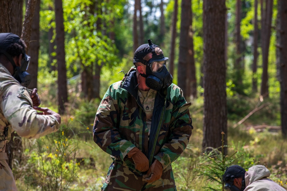 V Corps Best Squad Competition Day 3: CBRN Lanes