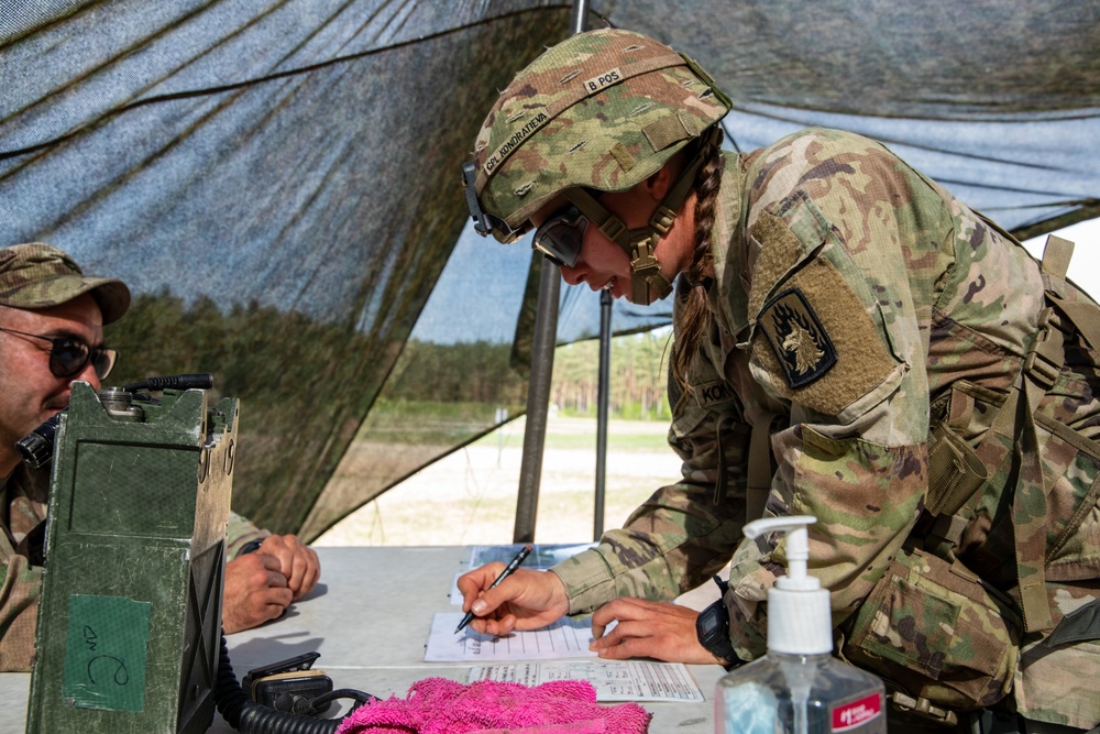 V Corps Best Squad Competition Day 3: E3B Medical Lane