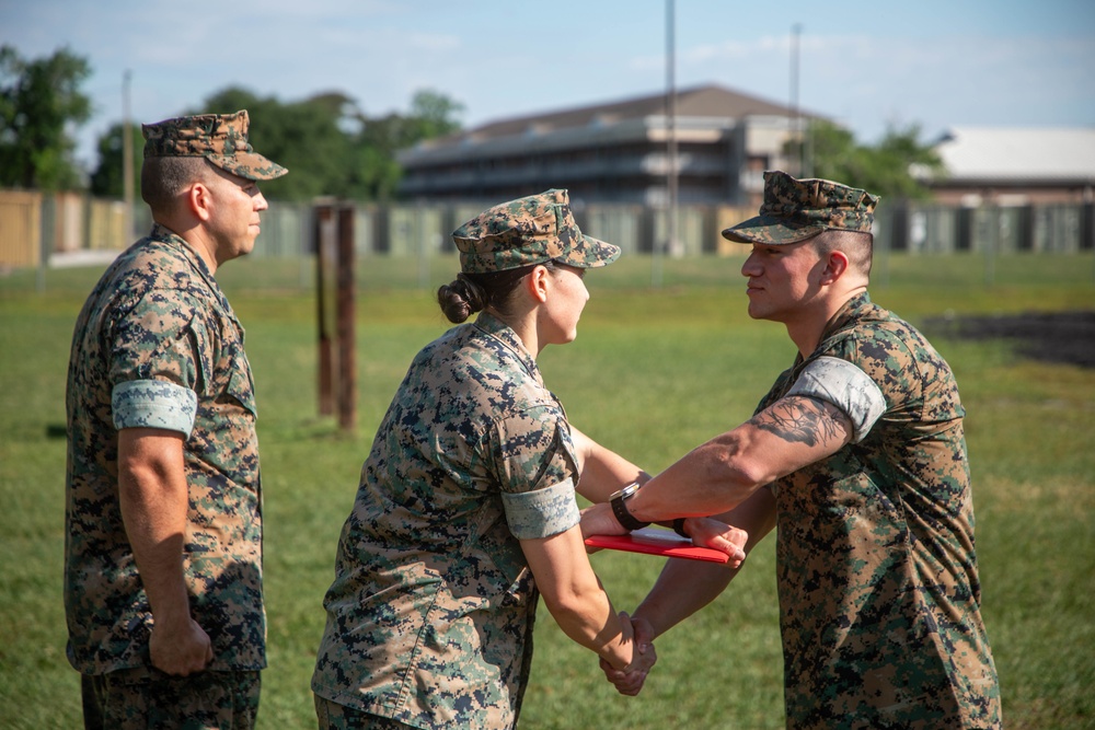 Sgt. Estupinan Reenlistment