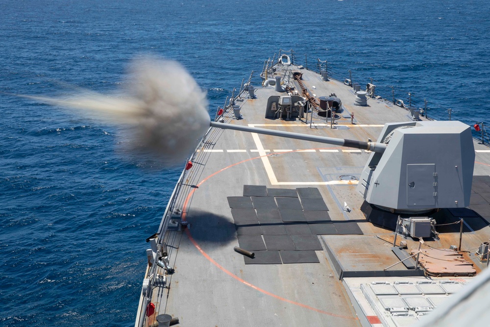 Stockdale conducts live-fire exercise