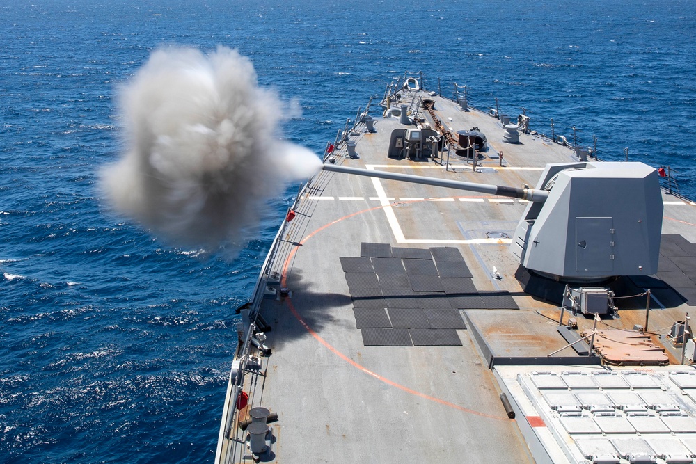 Stockdale conducts live-fire exercise