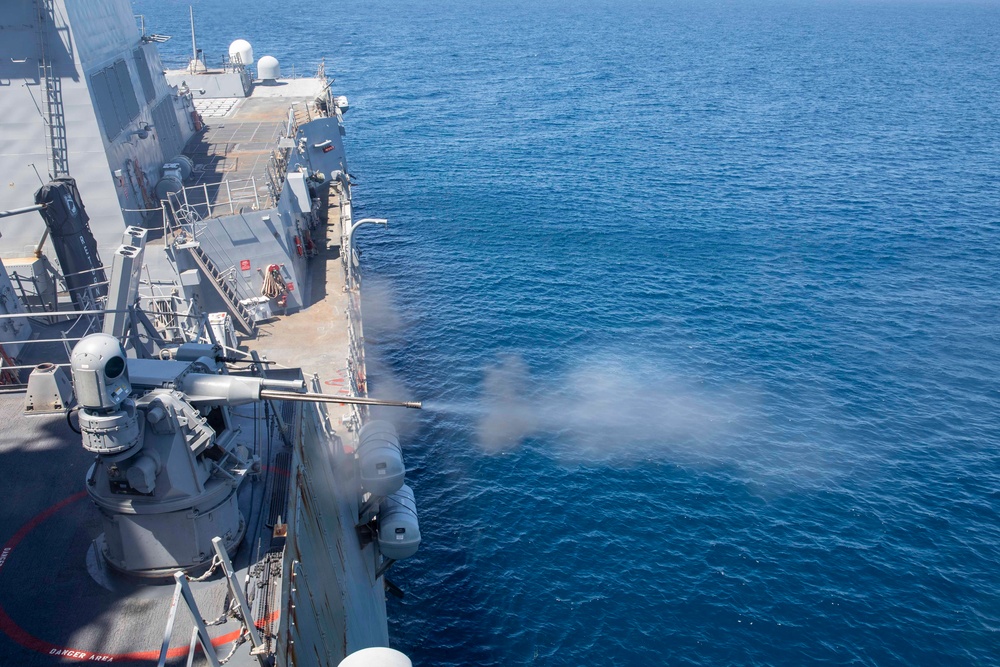 Stockdale conducts live-fire exercise