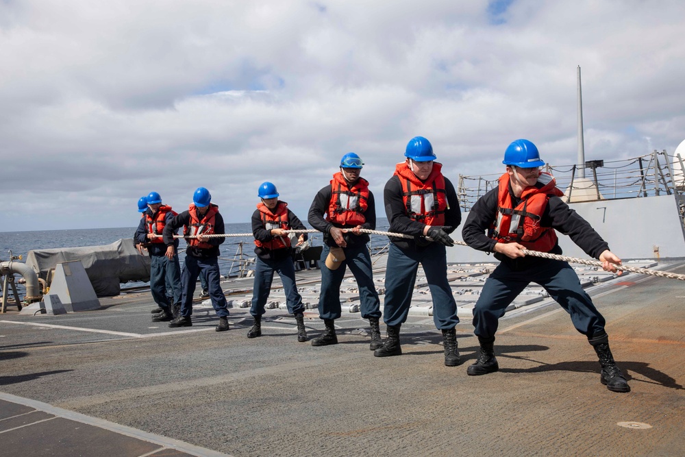Stockdale conducts replenishment-at-sea