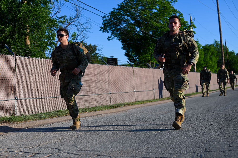 Goodfellow AFB Hosts 2025 Norwegian Foot March