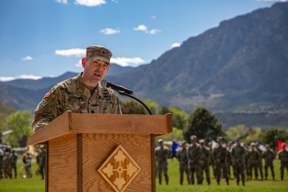 4-4 Attack Battalion, 4th Aviation Regiment Change of Command Ceremony