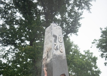 USNA Plebes Take Part in Annual Herndon Monument Climb