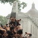 USNA Plebes Take Part in Annual Herndon Monument Climb