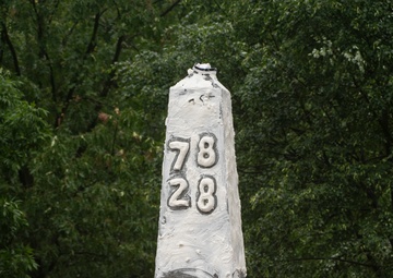 USNA Plebes Take Part in Annual Herndon Monument Climb