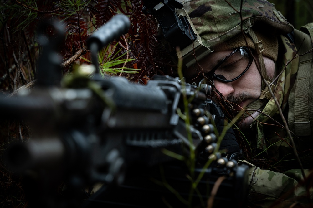 RTI ALC Course Conducts a Night Time Reconnaissance STX lanes