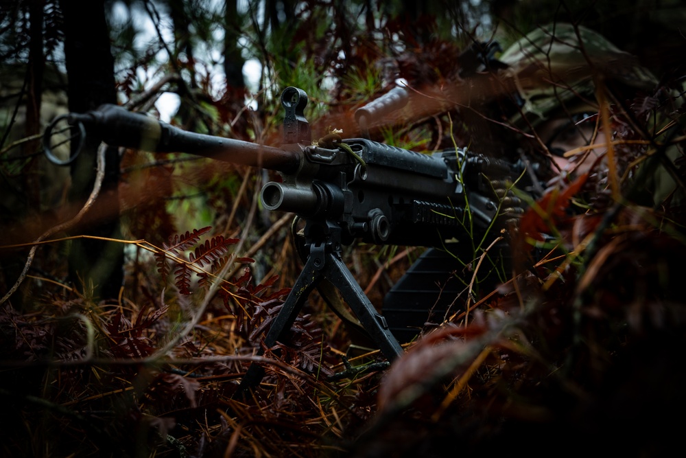 RTI ALC Course Conducts a Night Time Reconnaissance STX lanes