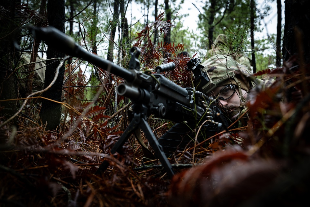 RTI ALC Course Conducts a Night Time Reconnaissance STX lanes