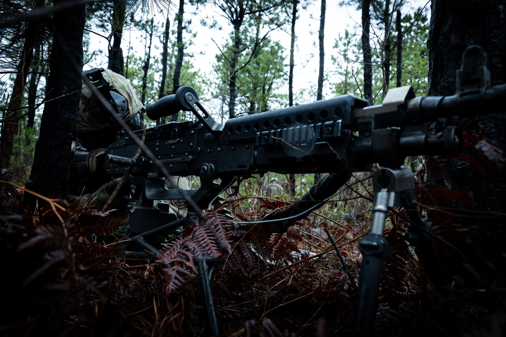 RTI ALC Course Conducts a Night Time Reconnaissance STX lanes