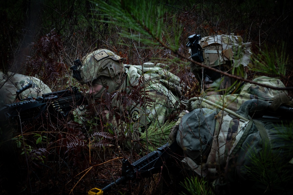 RTI ALC Course Conducts a Night Time Reconnaissance STX lanes