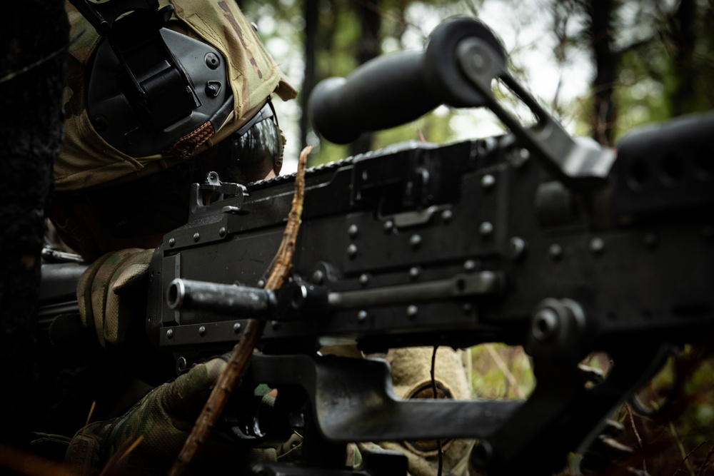 RTI ALC Course Conducts a Night Time Reconnaissance STX lanes