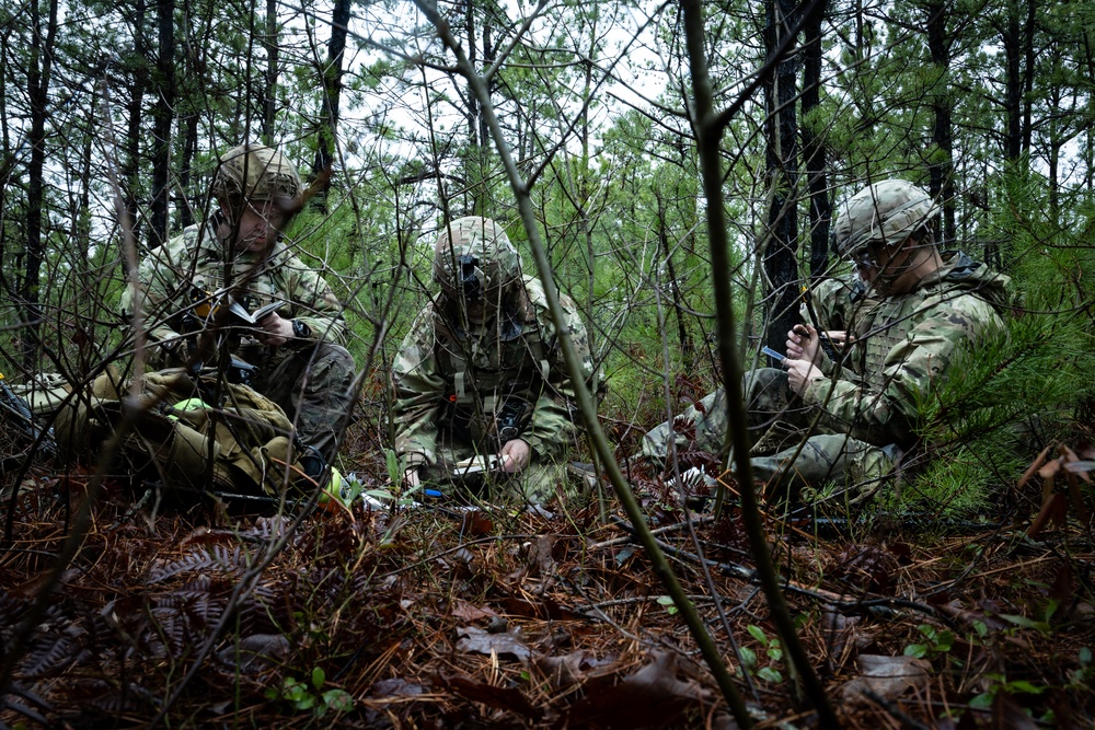 RTI ALC Course Conducts a Night Time Reconnaissance STX lanes