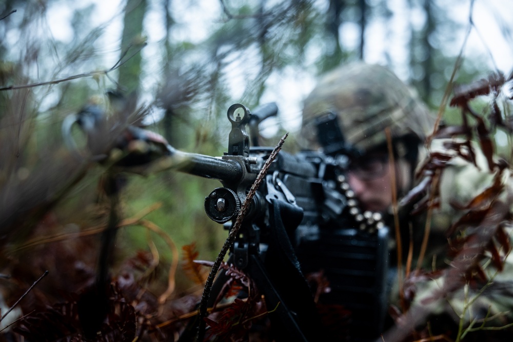 RTI ALC Course Conducts a Night Time Reconnaissance STX lanes