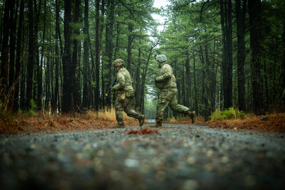 RTI ALC Course Conducts a Night Time Reconnaissance STX lanes