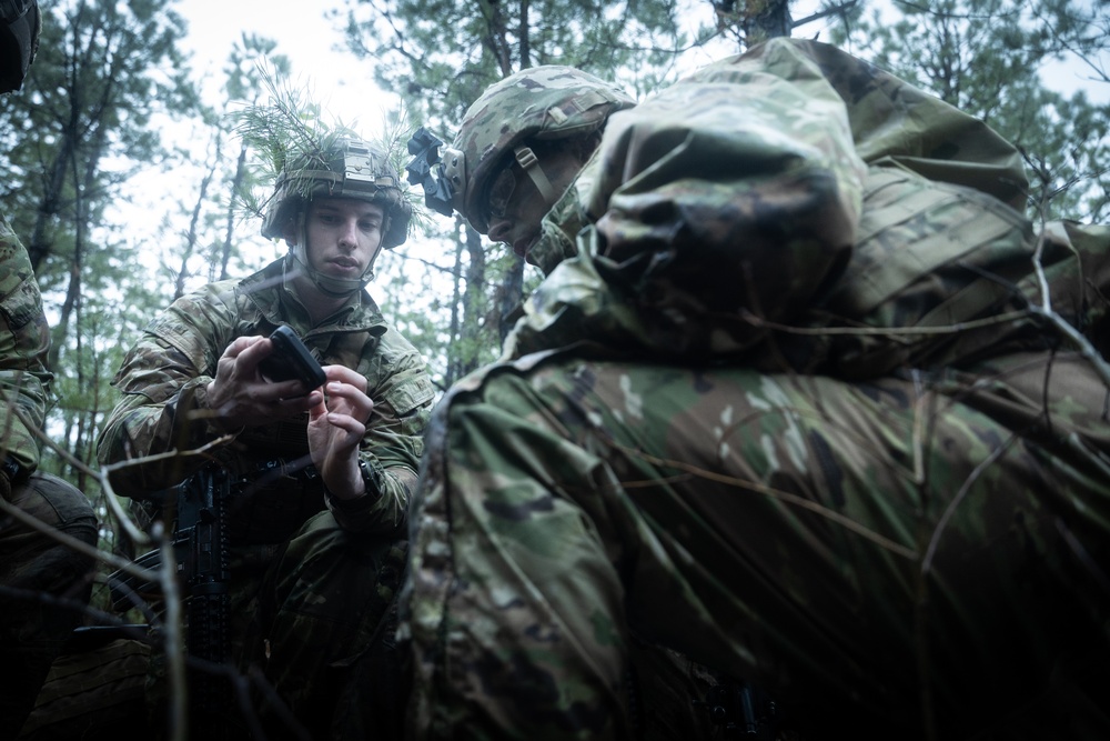 RTI ALC Course Conducts a Night Time Reconnaissance STX lanes