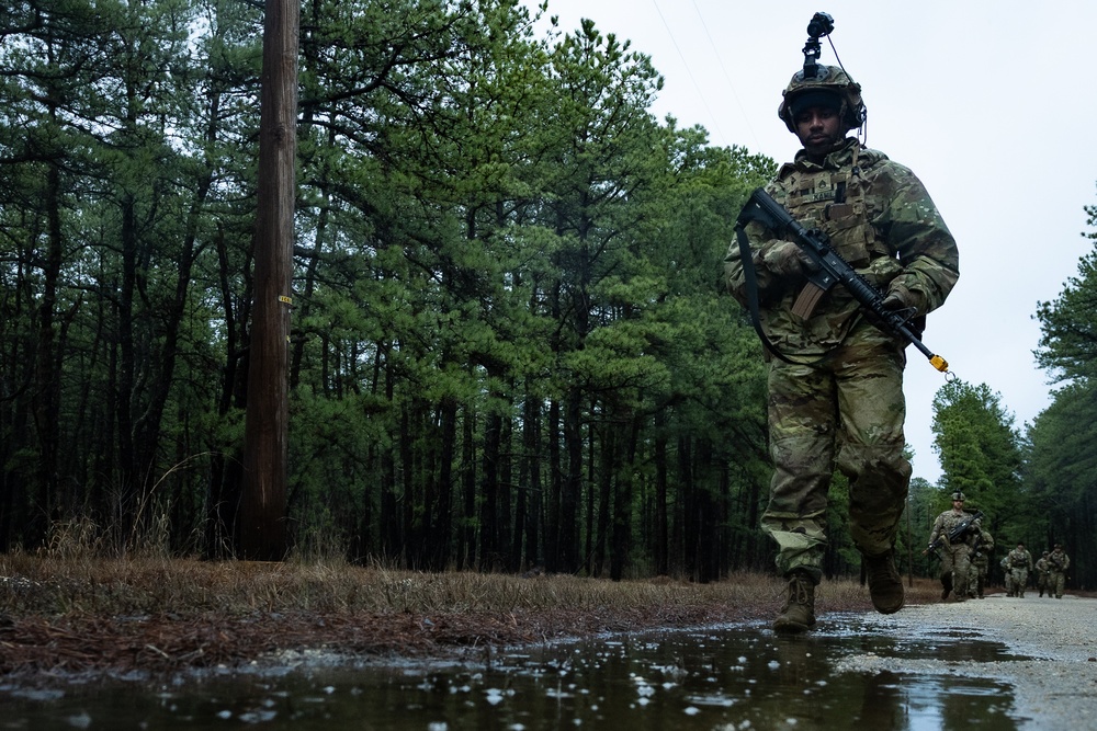 RTI ALC Course Conducts a Night Time Reconnaissance STX lanes