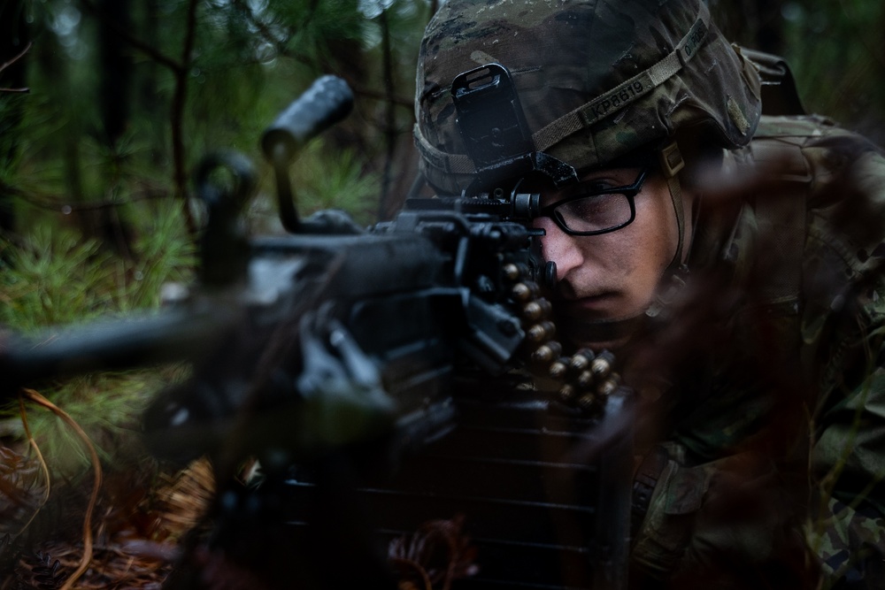 RTI ALC Course Conducts a Night Time Reconnaissance STX lanes
